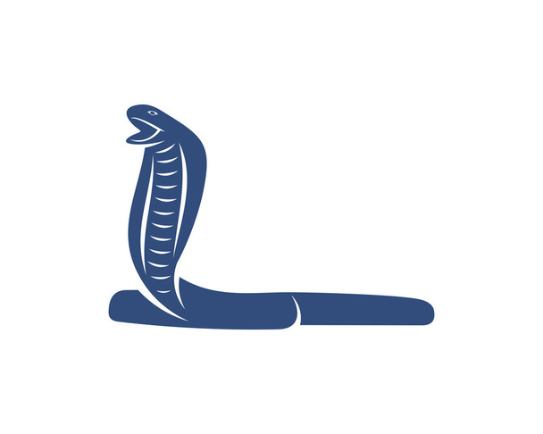Rey Cobra serpiente logo diseño vector, Animal gráfico, Serpiente diseño plantilla ilustración
 - Vector, imagen