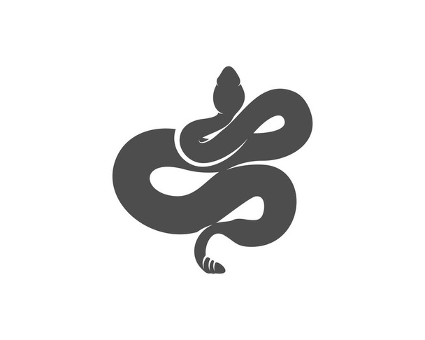 Viper snake logo design vector, Animal graphic, Snake design Template illustration - Vektor, obrázek