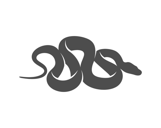 Python käärme logo vektori, Eläinten grafiikka, Käärme suunnittelu malli kuvitus
 - Vektori, kuva