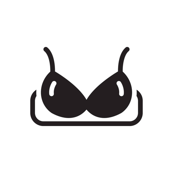 bikini  vector glyph flat icon - Vektor, obrázek