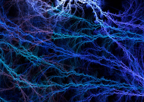 Fraktální větve cizinců mechu - Fraktální umění  - Fotografie, Obrázek