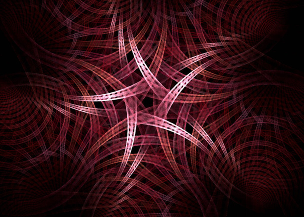 Fondo de cinta abstracta fractal - Arte fractal
  - Foto, Imagen
