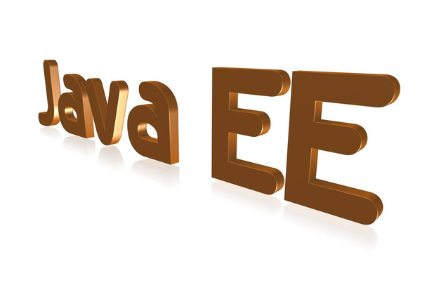 Programlama Terimi - Java Ee - Java Platformu Enterprise sürümü - 3D resim - Fotoğraf, Görsel