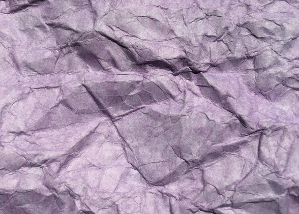 Streszczenie nowoczesny fioletowy pognieciony tło tekstury papieru.  - Zdjęcie, obraz