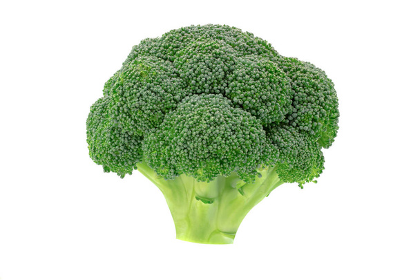 Brokoli beyaz arka planda izole edilmiş. Sağlıklı yemek.. - Fotoğraf, Görsel
