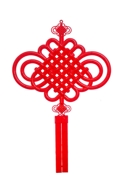 Traditional Chinese decorative knot, also known as Chinese knot, is typical folk arts of China.  - Fotó, kép