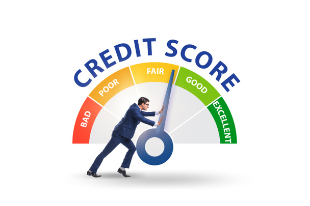 Empresário tentando melhorar a pontuação de crédito
 - Foto, Imagem