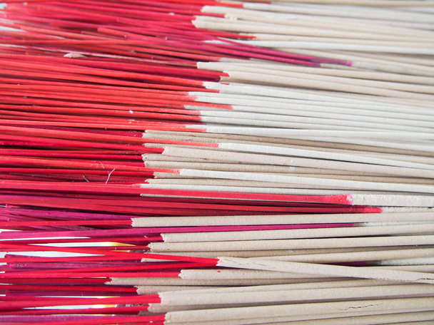 closeup incense stick in the market - Foto, Imagen