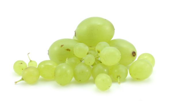 Branch of green grapes - Zdjęcie, obraz