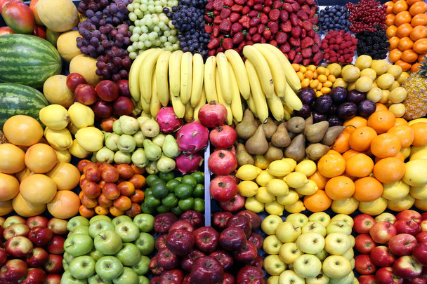  Вид сверху на текстуру фруктов крупным планом как фон
 - Фото, изображение