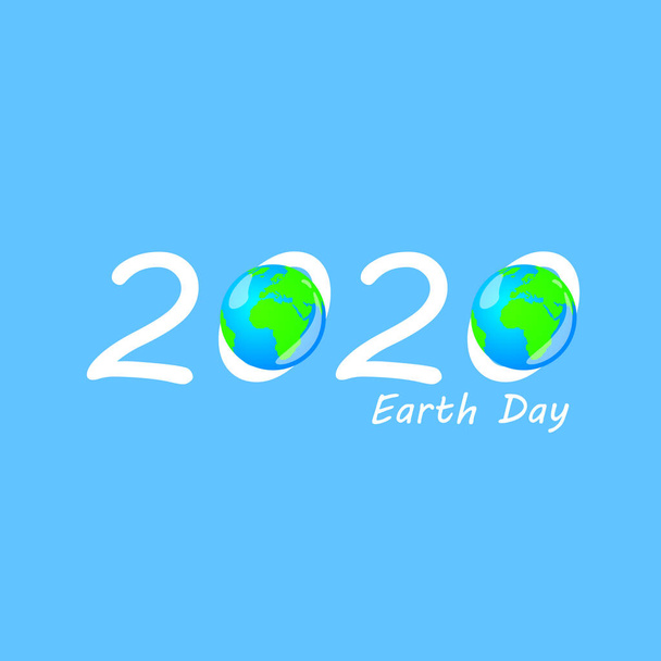 День Землі 2020 вектор для графічного дизайну, друк
. - Вектор, зображення