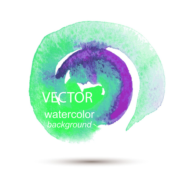 Abstract watercolor background - Vecteur, image