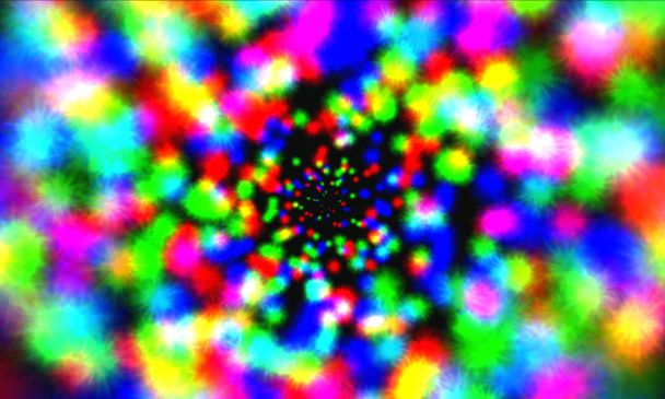 Bright Multicolor Disco fundo de luz
 - Foto, Imagem