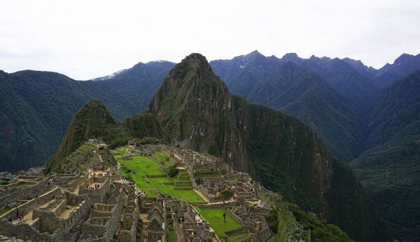 Kuuluisia Machu Picchun raunioita, Cusco Peru
 - Valokuva, kuva