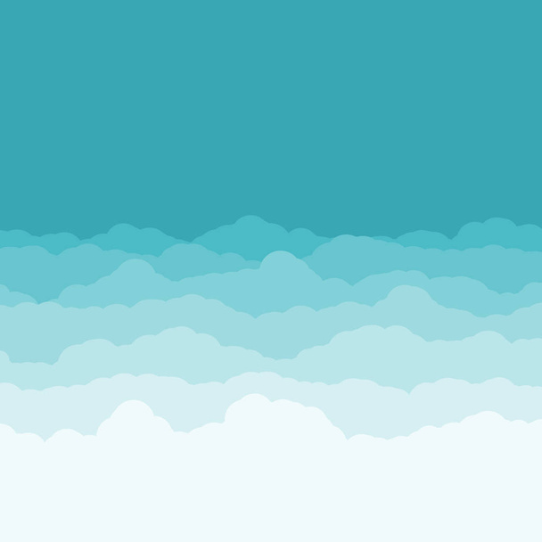 abstrait bleu couleur nuages ciel art génératif arrière-plan illustration
  - Vecteur, image