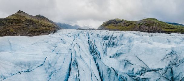 Parque Nacional de Vatnajokull, uno de los tres parques nacionales en Islandia, el área incluye glaciar Vatnajokull, Skaftafell y Jokulsargljufur
 - Foto, Imagen