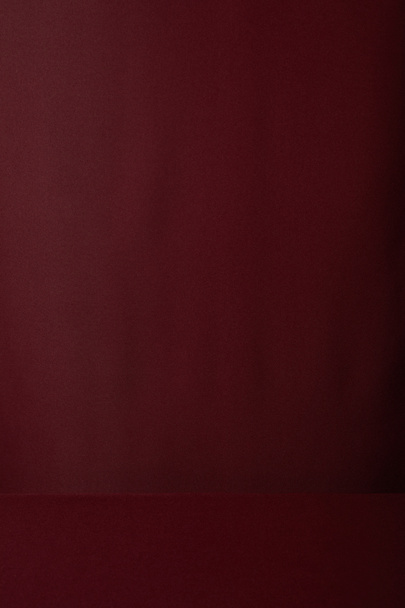 burgundy soft textured cloth background with copy space - Fotoğraf, Görsel