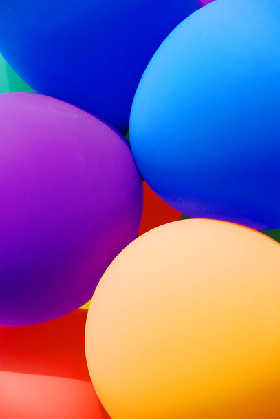 abstract ιστορικό πολύχρωμα μπαλόνια - Φωτογραφία, εικόνα