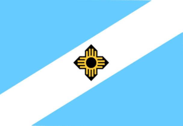 Bandera de Madison, Wisconsin, Estados Unidos - Foto, Imagen