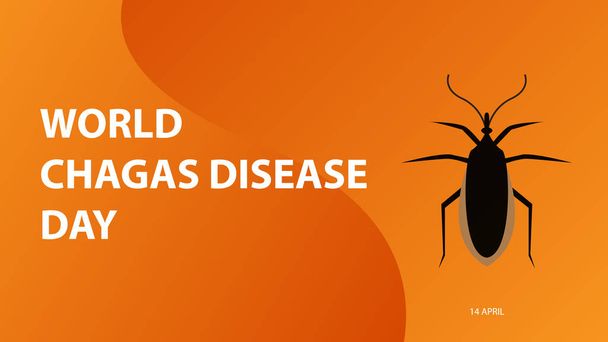 Welttag der Chagas-Krankheit. Vektorillustration - Vektor, Bild
