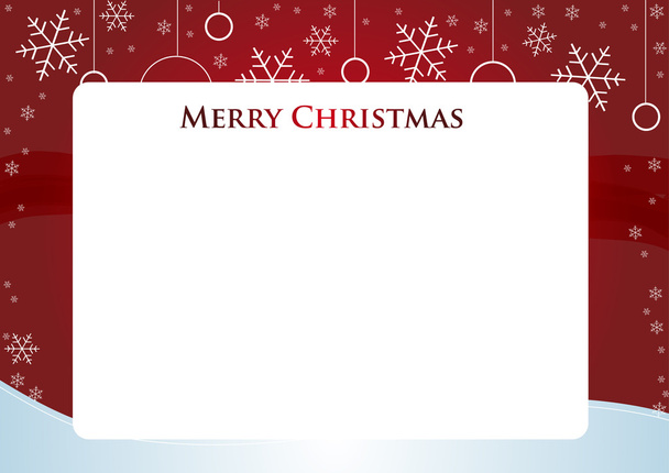 Рождественская открытка - Вектор,изображение