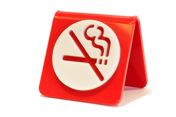 Műanyag dohányzás tilalma felirat - Fotó, kép