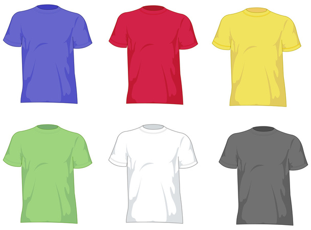Männer T-Shirts - Vektor, Bild