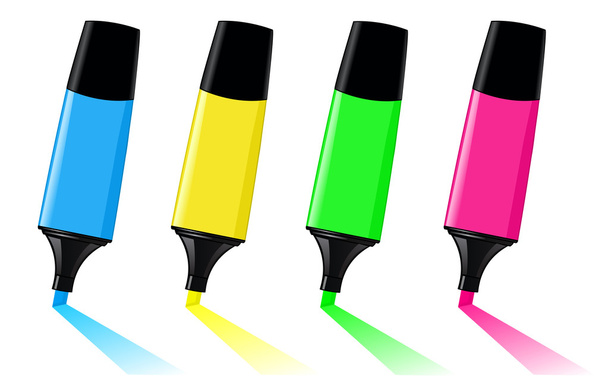 Highlighters - Vector, Image
