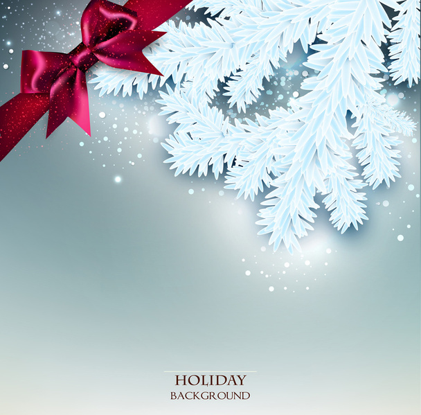Elegant Christmas background with place for text - Vetor, Imagem