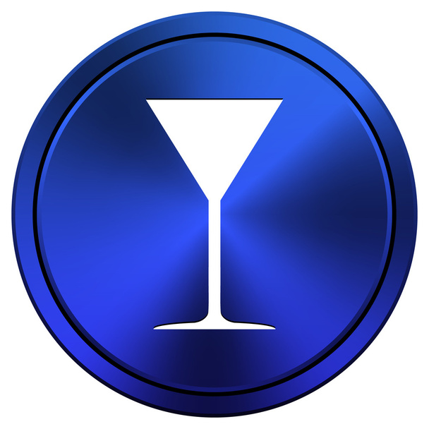 icono de cristal de martini - Foto, imagen