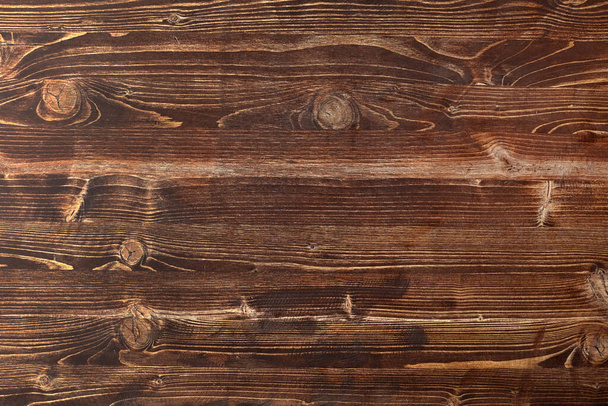 Close-up abstracte bruine houten achtergrond in grunge stijl. - Foto, afbeelding