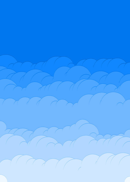 Nubes abstractas vector de fondo ilustración
 - Vector, imagen