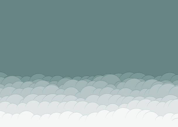 Abstrato Nuvens fundo vetor ilustração
 - Vetor, Imagem