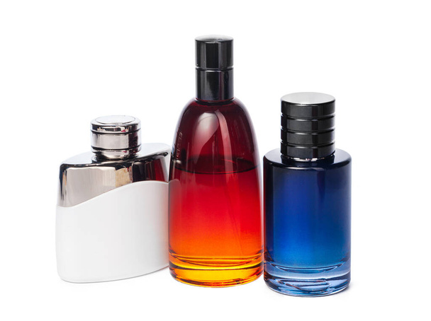 Perfume Bottles isolated against a white background - Φωτογραφία, εικόνα