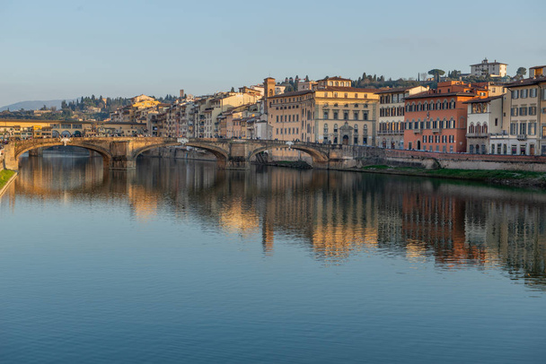 Firenze városa, otthont ad a reneszánsz művészet és építészet számos remekművének - Fotó, kép