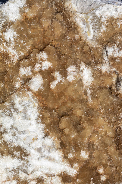 Close Up Weathered Brownish Natural Stone Texture - Photo, Image