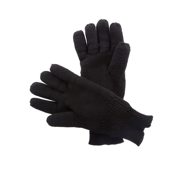 velmi staré černé kožené rukavice - Fotografie, Obrázek