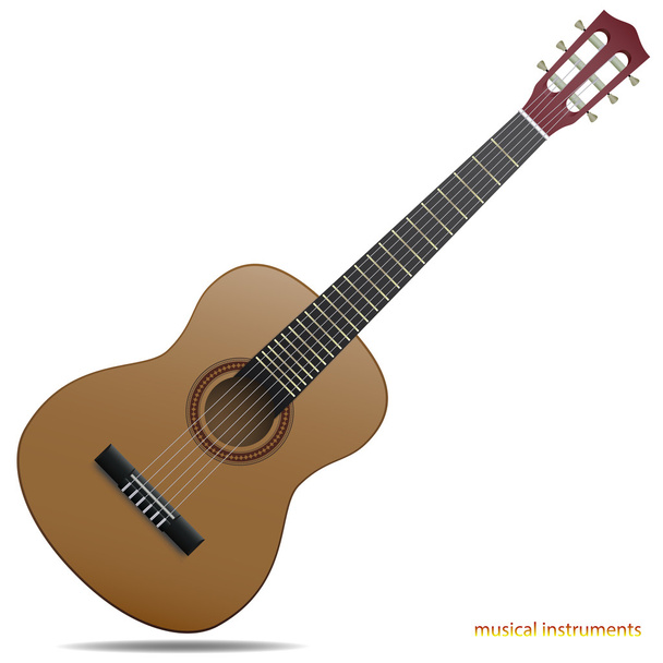 Acoustic guitar - Vector, Image