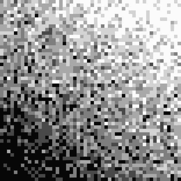 Patrón de degradado de arte de píxeles - Fondo vectorial
 - Foto, Imagen