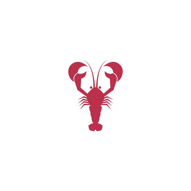 Векторный дизайн логотипа лобстера
 - Вектор,изображение