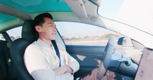 Inteligentní řízení auta sebepojetí - Záběry, video