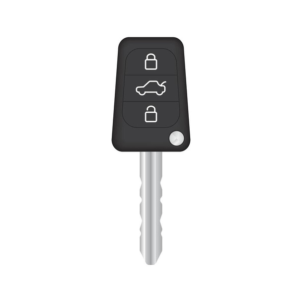 Car keys isolated on white background - Vecteur, image
