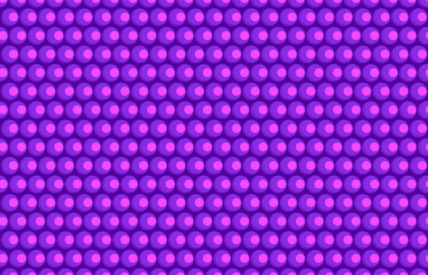 αφηρημένο ροζ μωβ μπάλα επίπεδη στυλ διάνυσμα σε βιολετί μοτίβο φόντου. - Διάνυσμα, εικόνα