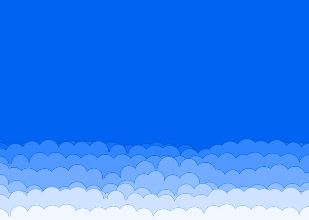 αφηρημένο μωβ χρώμα σύννεφα ουρανό αναγεννητική τέχνη φόντο απεικόνιση  - Διάνυσμα, εικόνα