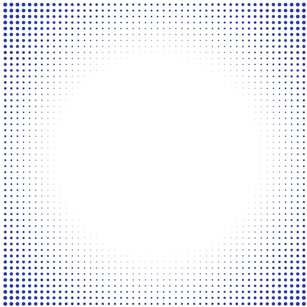 pontos azuis no fundo branco   - Vetor, Imagem