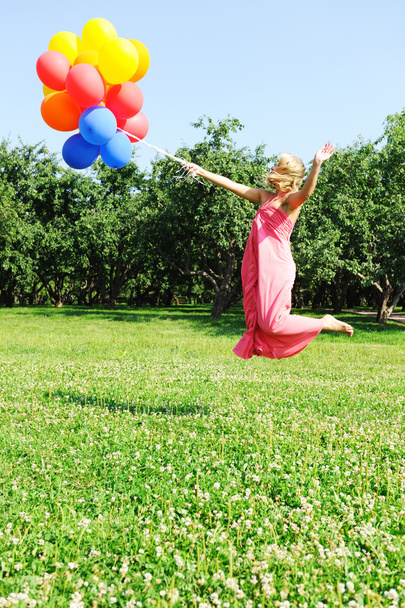 Latanie z balonów - Zdjęcie, obraz