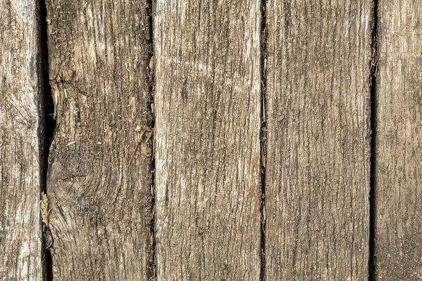 Old Weathered Brownish Wooden Planks - Photo, Image