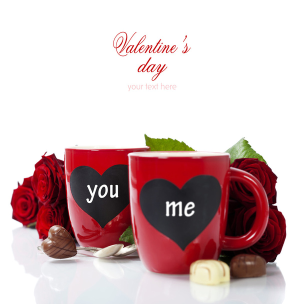 Valentine cups - Foto, Imagem