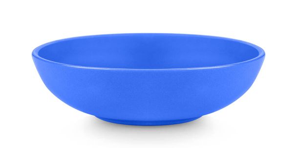 Синя чаша ізольована на білому тлі
 - Фото, зображення