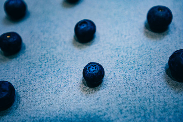 fresh fruits on a black background - Фото, изображение